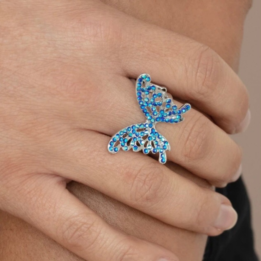 Paparazzi Butterfly Oil Spill Ring